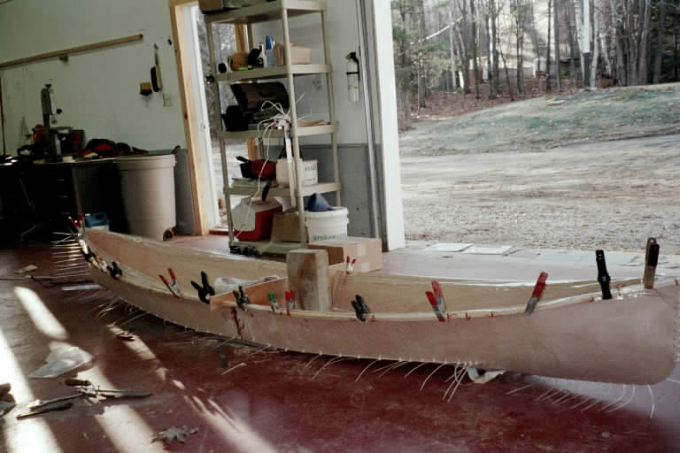 stitch and glue boat building