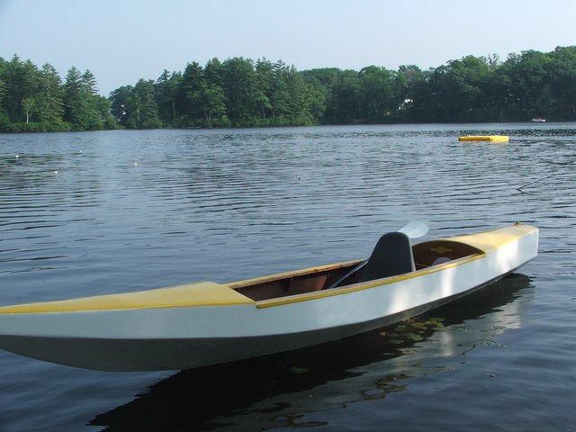 marine epoxy kayak - stich and glue